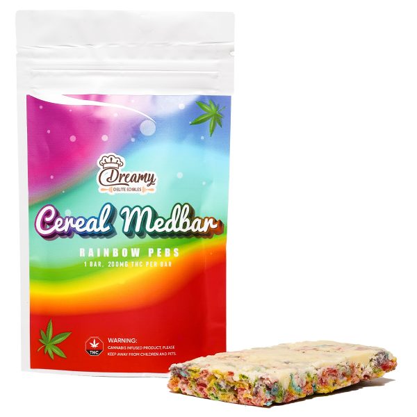 Rainbow Pebs Cereal Medbars | Buy Edibles Online