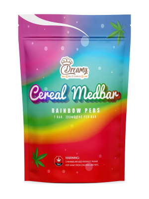 Rainbow Pebs Cereal Medbars | Buy Edibles Online