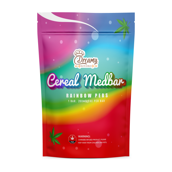 Rainbow Pebs Cereal Medbars | Buy Edibles Online