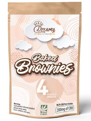 Baked Brownies CBD | Buy Edibles Online | Dreamy Delite