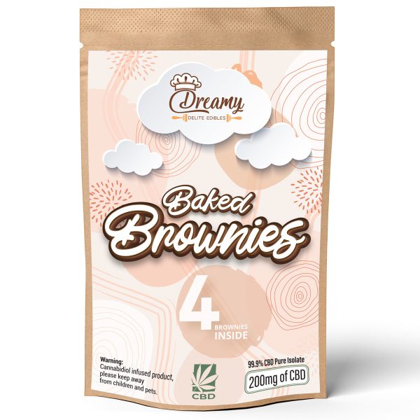 Baked Brownies CBD | Buy Edibles Online | Dreamy Delite