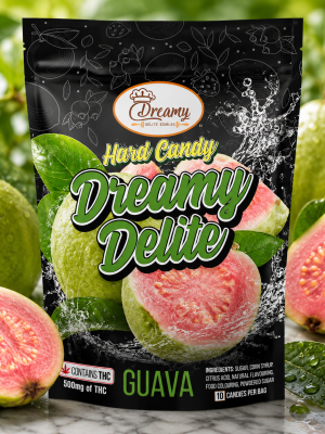Guava Hard Candy | Buy Edibles Online | Dreamy Delite Edibles