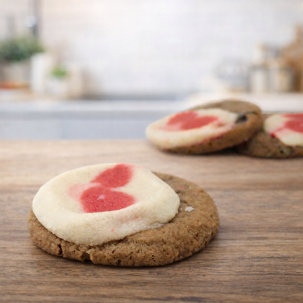 Pill's Valentine's Chocolate Chip Sugar Cookies - 500mg - Image 3