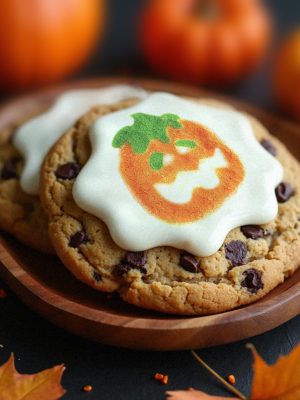Alternative view of Pill's Halloween Chocolate Chip Sugar Cookies - 500mg