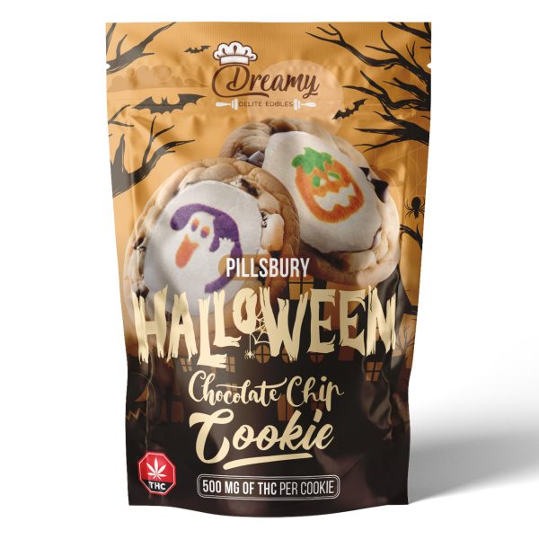 Pill's Halloween Chocolate Chip Sugar Cookies - 500mg