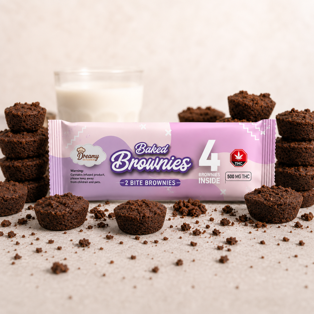 Dreamy Delite Baked Brownies | Buy Edibles Online | Dreamy Delite