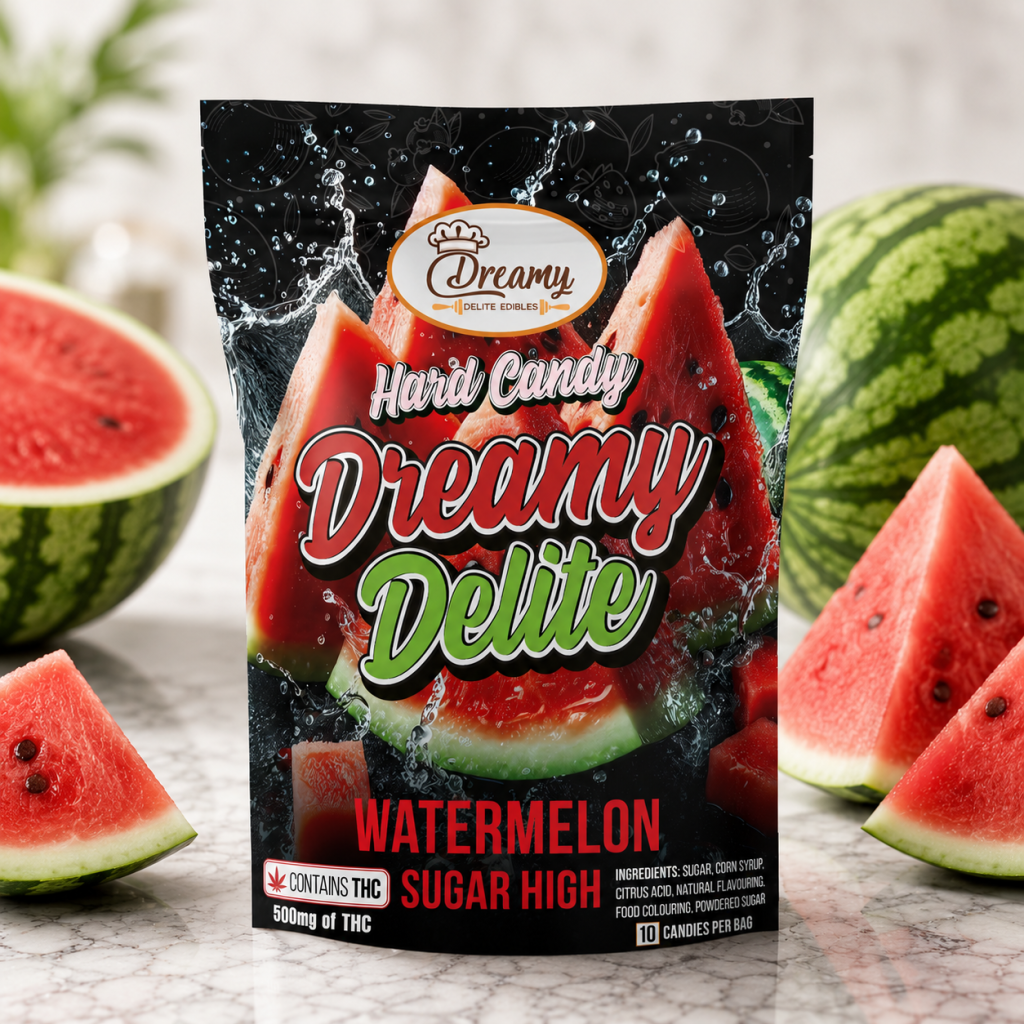 Watermelon Hard Candy | Buy Dreamy Delite Edibles Online | Dreamy Delite Edibles