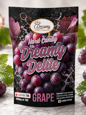 GRAPE DREAMY DELITE HARD CANDY | BUY EDIBLES ONLINE | DREAMY DELITE EDIBLES | BUY EDIBLES ONLINE