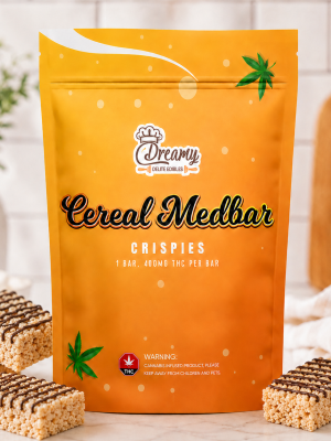 CRISPIES CEREAL BAR | BUY EDIBLES ONLINE | DREAMY DELITE EDIBLES