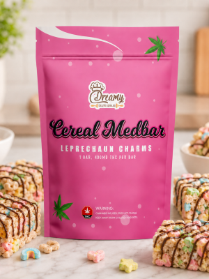 LEPRECHAUN CHARMS CEREAL BAR | BUY EDIBLES ONLINE | DREAMY DELITE EDIBLES
